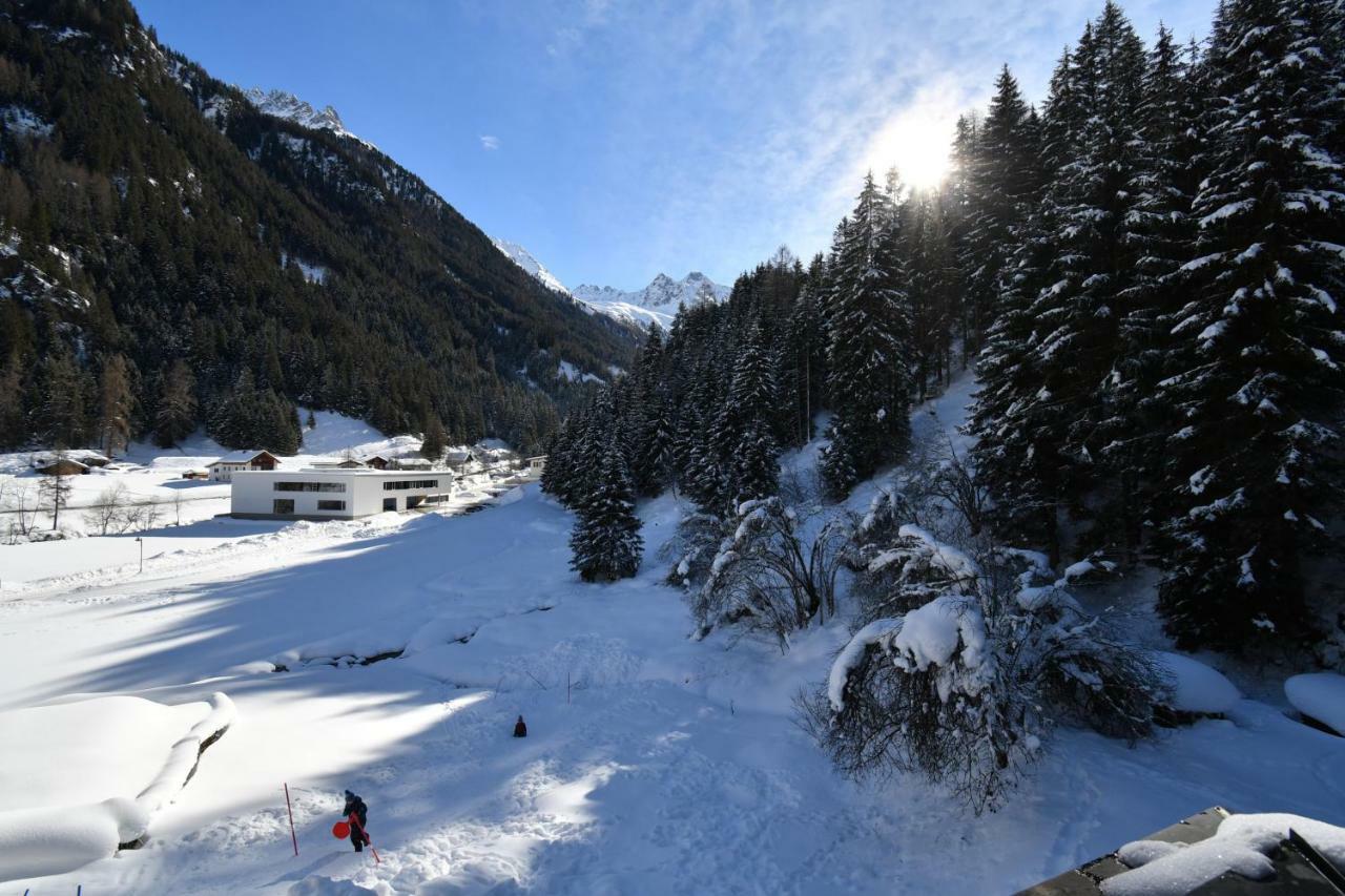 Apartamento Haus Hubertus Sankt Leonhard im Pitztal Exterior foto
