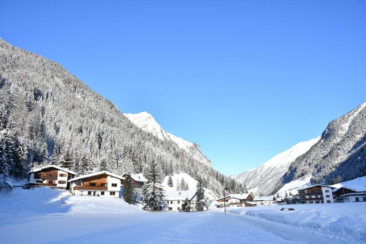 Apartamento Haus Hubertus Sankt Leonhard im Pitztal Exterior foto